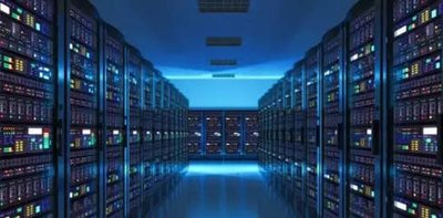 A modern mining farm equipped with advanced machines